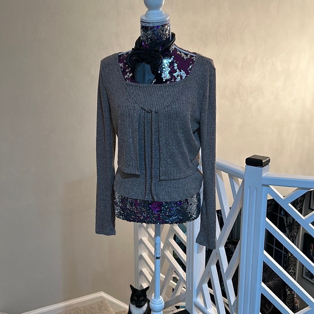 No frills Los Angeles sweater